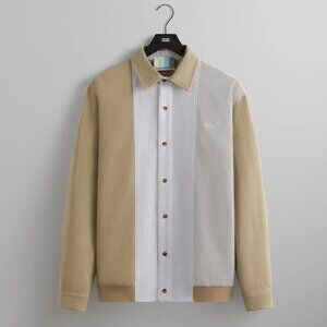 Kith Vista Seersucker Paneled Button-down ‘Canvas’ Shirt